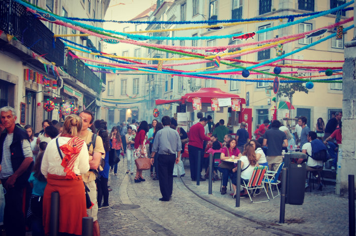 St Anthony neighbourhood’s party in São Cristovão