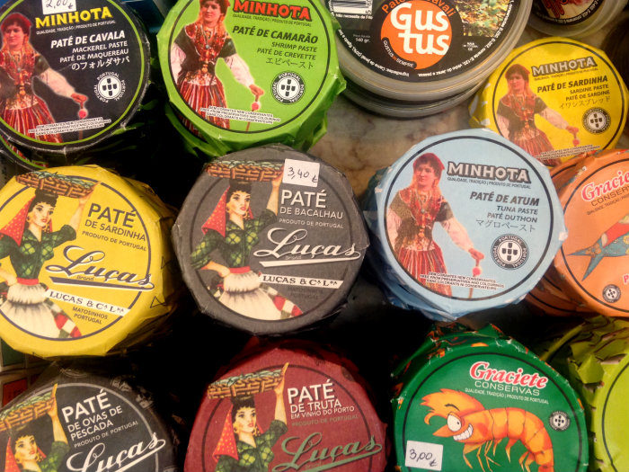 Typical products from Portugal