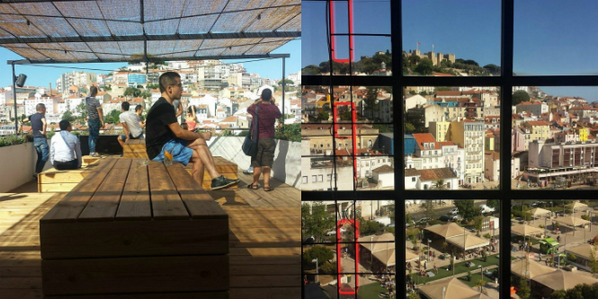 O Topo rooftop bar Lisbon