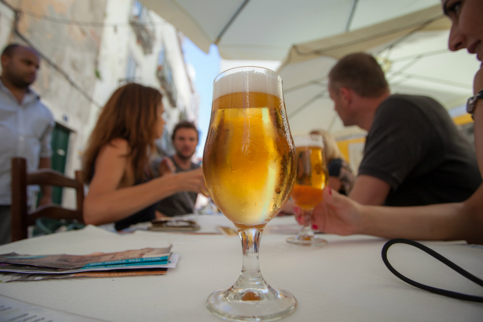 Beer close up