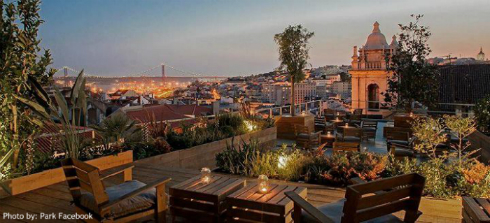 Park rooftop bar Lisbon