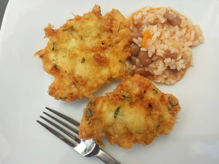 Cod fish cake 