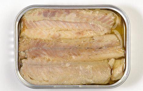 a tray of food
