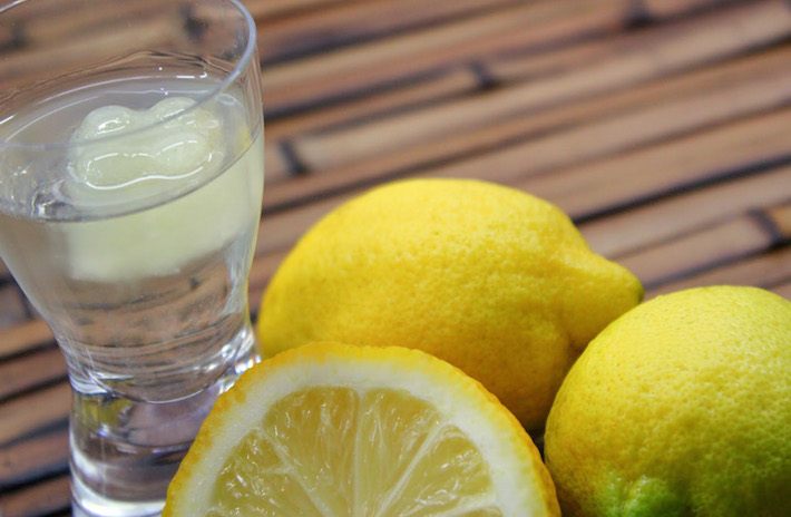 a glass of orange juice