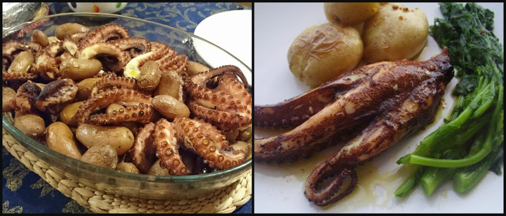 a plate of food
