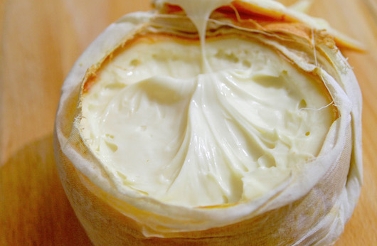 a close up of food on a table