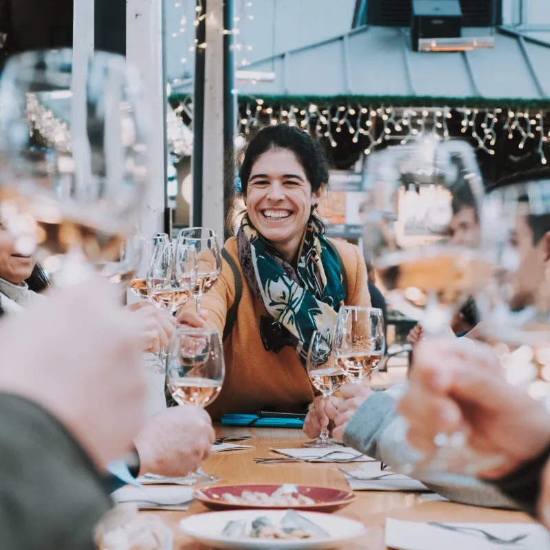 Lisbon food tour - group wine tasting