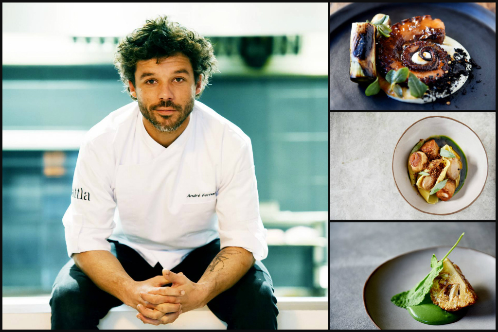 Portuguese chef André Fernandes