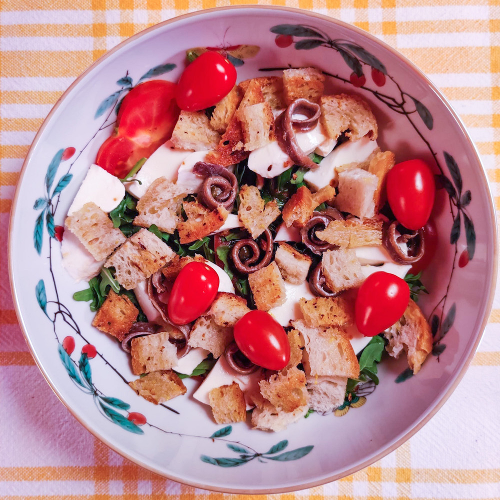 a bowl of food on a plate