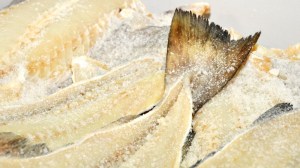 salted cod eaten in Portugal