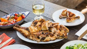 Portuguese chicken peri-peri food and wine in London