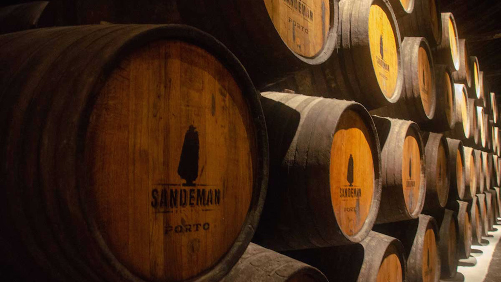 a close up of a barrel