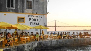 Lisbon restaurant with terrace