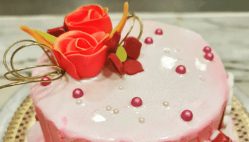 a birthday cake
