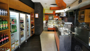 a large machine in a store