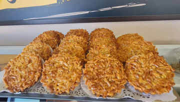 a tray of food