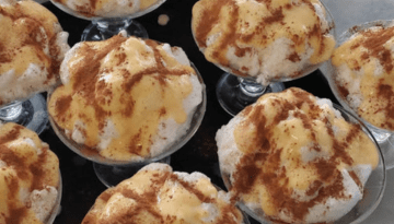 a close up of food