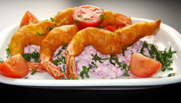 a plate of food