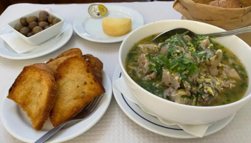 a bowl of food on a plate