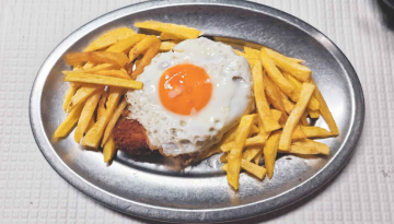 a plate of food
