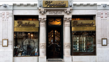 a store inside of a building