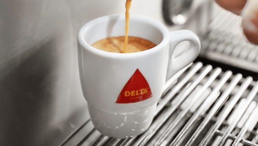 a close up of a coffee cup